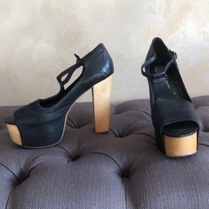 Jeffrey Campbell platform shoes size 9